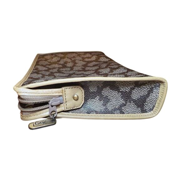 Vintage Yves Saint Laurent Giraffe Print Clutch/Pouch - Picture 5 of 10